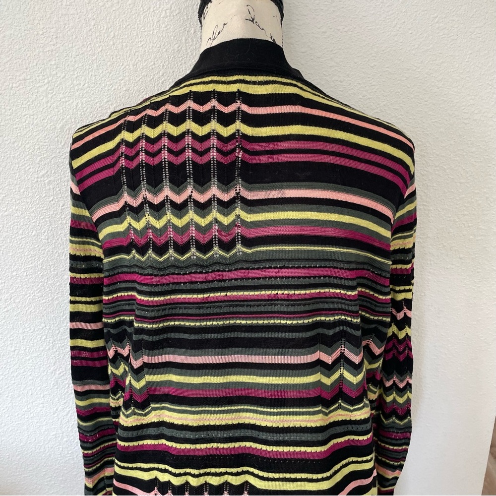 Missoni Multicolor Open-Front Sweater - Picture 5 of 10